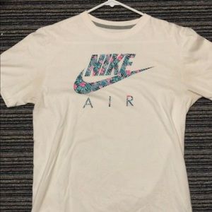 Nike Air Blue/Pink floral logo